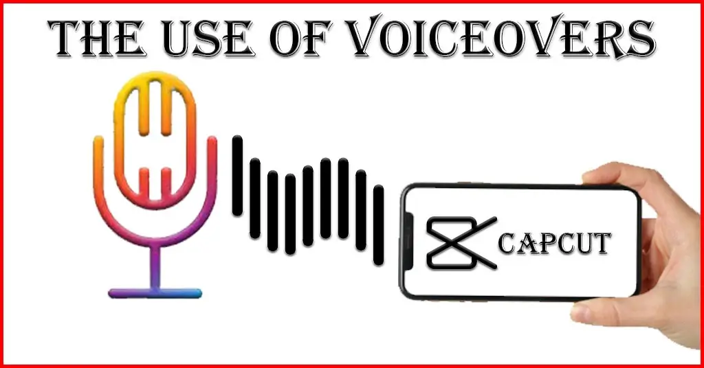 The use of voice overs